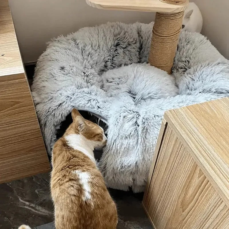 2 In1 Round Cat Beds House