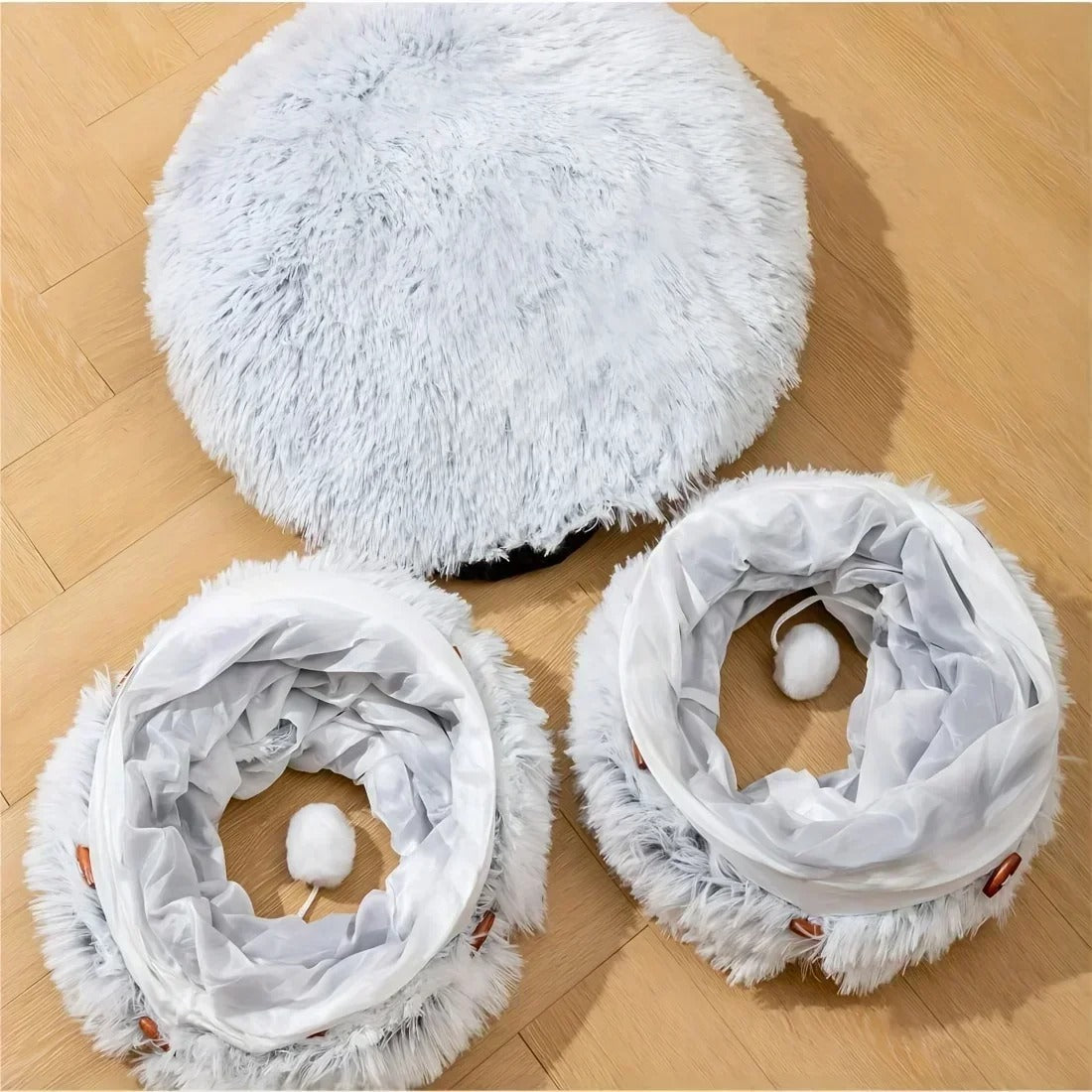 2 In1 Round Cat Beds House